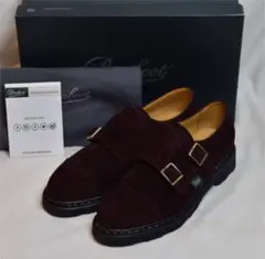 paraboot VOGUE UK3 NOIRE-VEL PRUNE新品