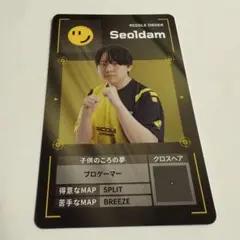 RID Seoldam プレイヤーカード