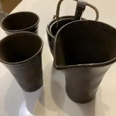 居酒屋風グラス、ピッチャー、氷入れ 4点セット