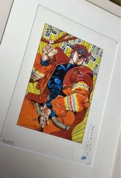 ジョジョ受注生産複製原画2枚、金沢展にて ジョジョの奇妙な冒険展 金沢 複製原画