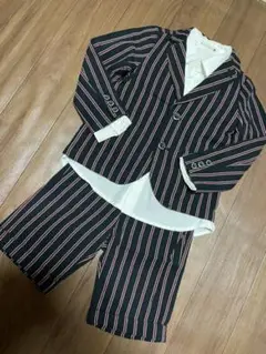 【匿名配送】ブランシェス男の子 フオーマルスーツ シャツ3点セット110 120