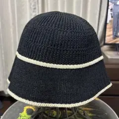 サマーニットバケットハット Bulue. STORES クロシェ
