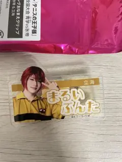 テニミュ　丸井ブン太　おなまえクリップ