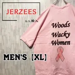 【US輸入】JERZEES ジャージーズ　ビッグシルエット　プリントTシャツ