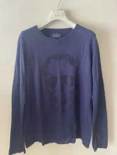 zadig u0026 voltaireカシミア100% ニット ネイビー