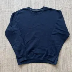FRUIT OF THE LOOM SWEATSHIRT NAVY
