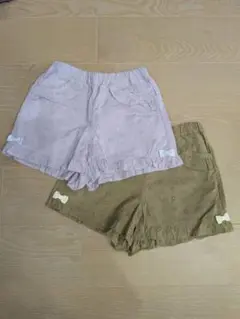any FAM KIDS レースショートパンツ 140センチ ２枚セット
