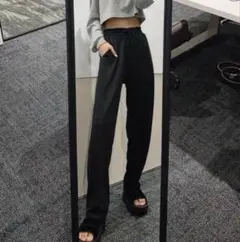 【パンツのみ】しいちゃん　遮光パーカー　パンツ　ブラック　黒