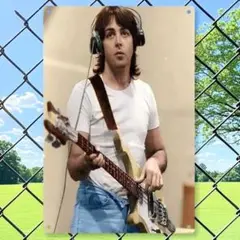 The Beatles ビートルズ ポール・マッカートニー ブリキ看板