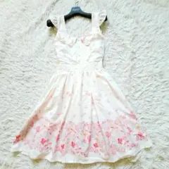 美品　リズリサ　ジャンスカ　ワンピ　子猫のキャンディワゴン　姫ロリ　平成ギャル
