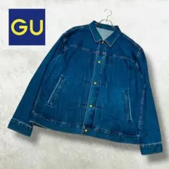 美品 完売品 GU デニムジャケット 1st モデル XL ライトオンス