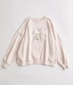 OLIVE des OLIVE ネコスウェット ピンク
