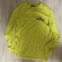 PHARNK 蛍光イエロー 長袖シャツ