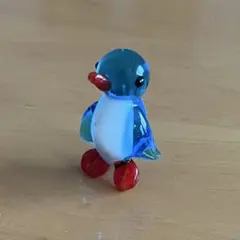 ガラス細工　ペンギン