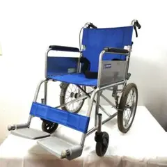 KAWAMURA カワムラ アルミ製 介助用 軽量 車椅子 KA302S