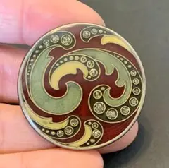 フランス　ヴィンテージ　スカーフ留め