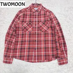 TWOMOON フランネルシャツ