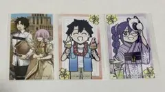 fgo fate ミニカード　KADOKAWA 藤丸立香 マシュ シオン