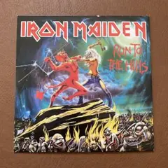 IRON MAIDEN RUN TO THE HILLS 7インチシングル