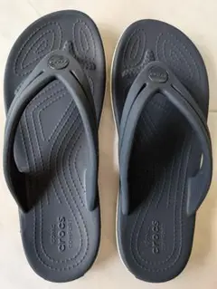 Crocs　ビーチサンダル　W―5 　黒色 中古品