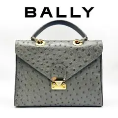 BALLY バリー　オーストリッチ　ベージュ　お洒落　ブランド　ショルダーバッグ BALLY(バリー) ショルダーバッグ - ベージュ レザー - メルカリ