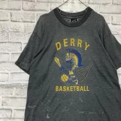 USA製90sヴィンテージTシャツ！シングルステッチ　グレー半袖古着　L725
