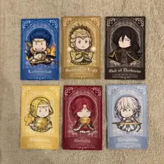本好きの下剋上 グッズ展 神々のお告げカード 6枚セット