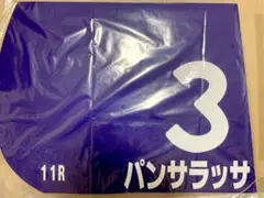 パンサラッサ 　レプリカゼッケン　天皇賞・秋