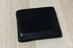 マレリー 二つ折り財布 ブラック/グリーン