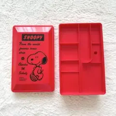 80年代 昭和レトロ スヌーピー お裁縫箱 ツールケース お道具箱