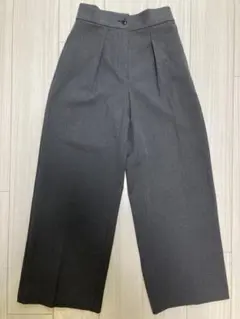 プラステ ウォームリザーブ ワイドパンツ グレー Sサイズ