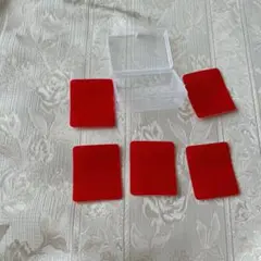 とうめい　超強力　両面テープ はがせる DIY (透明55×45mm 5枚)