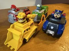 【中古】パウ・パトロール ベーシックビークル 4種セット