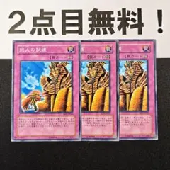 11584 遊戯王 旅人の試練 ノーマル 2点目無料