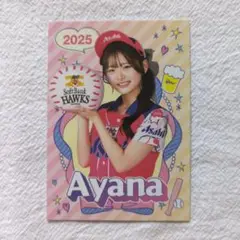 みずほPayPayドームアサヒビール売り子　あやなさん