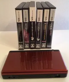 ニンテンドーDS Lite レッド ソフト6本付き
