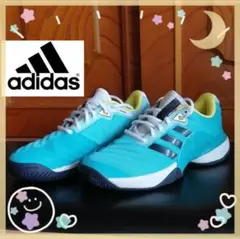 adidas アディダス スニーカー 24.0 cm エメラルドグリーン ブルー