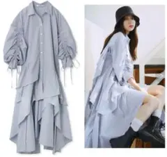SNIDEL ボリュームイレヘムワンピース SNIDEL（スナイデル）の「ボリュームイレヘムワンピース