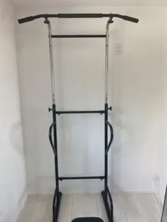 【美品】ぶら下がり健康器 スチール製 黒