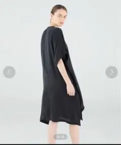 Y-3 W SHADE SANDED CUPRO TEE DRESS