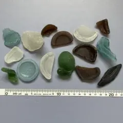 天然シーグラス　瓶底 約240g