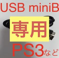 PS3 USB ケーブル。USB 2.0 miniB ケーブル