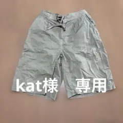 Manual Alphabet グレー ショートパンツ
