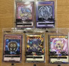 セブンイレブン × 遊戯王 全5種コンプリートセット 新品 未開封品