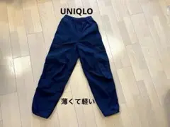 【ユニクロ】キッズカーゴパンツ　黒　160cm