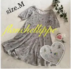 【美品】♡フランシュリッペ♡ワンピース TOY柄 伸縮 M