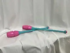 chacott ジュニアラバークラブ　クラブ　ピンク　ミント