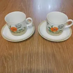 Noritake ティーカップ 2個セット