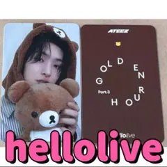 ATEEZ アチズ hellolive トレカ ミンギ