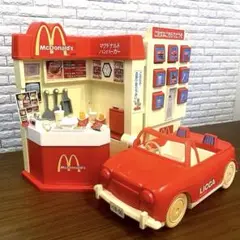 【廃盤】マクドナルド　リカちゃん　タカラ　マクドナルドショップ　ドライブスルー